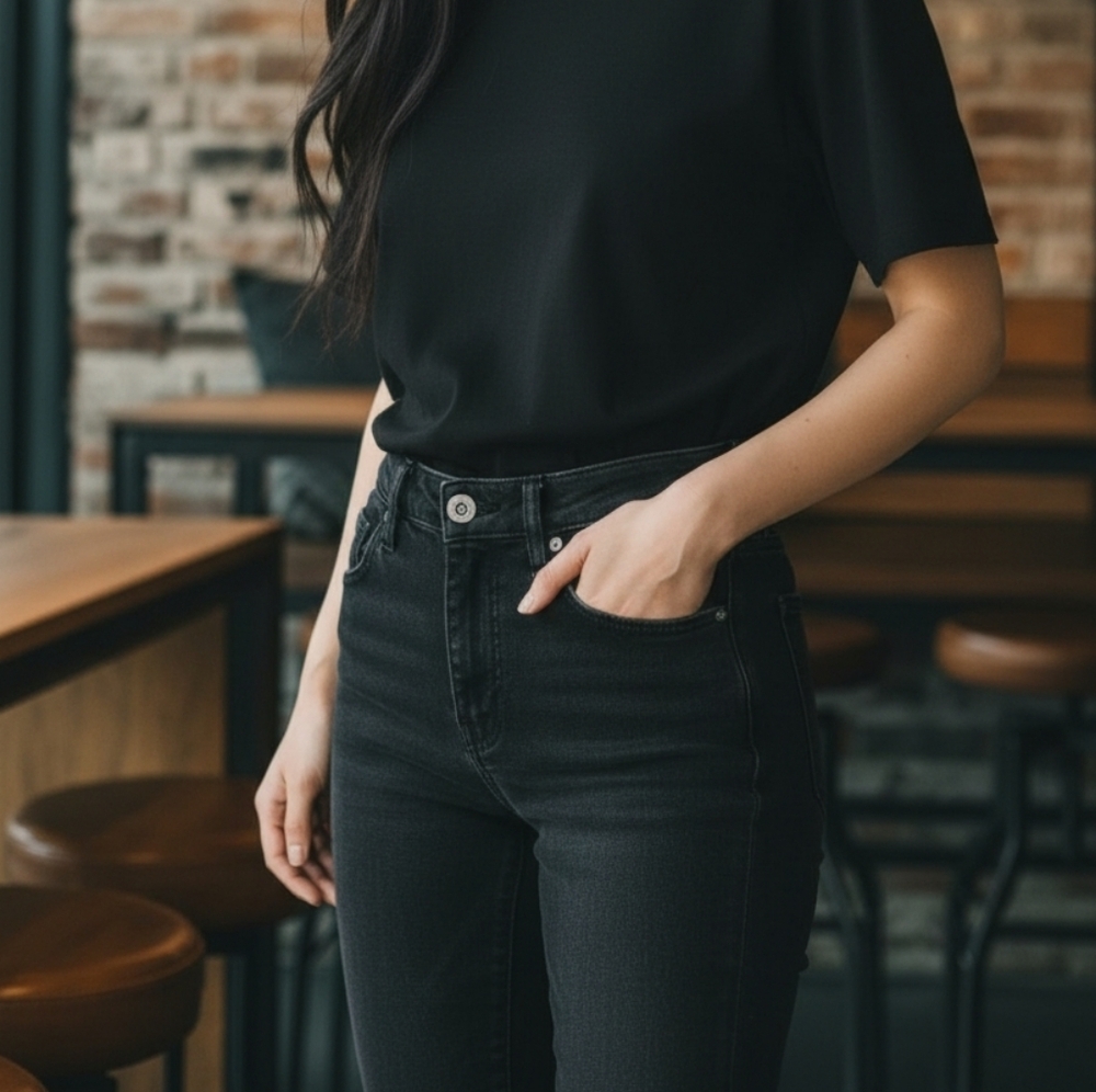 Stage Dark Charcoal Skinny Jeans Full Length Size 7